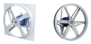 AeroVent Panel and Ring Wall Mounted Fans